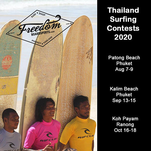 Thailand Surfing Contests 2020