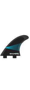 Shapers / S.P.F. Airlite Dual Tab Tri Fin